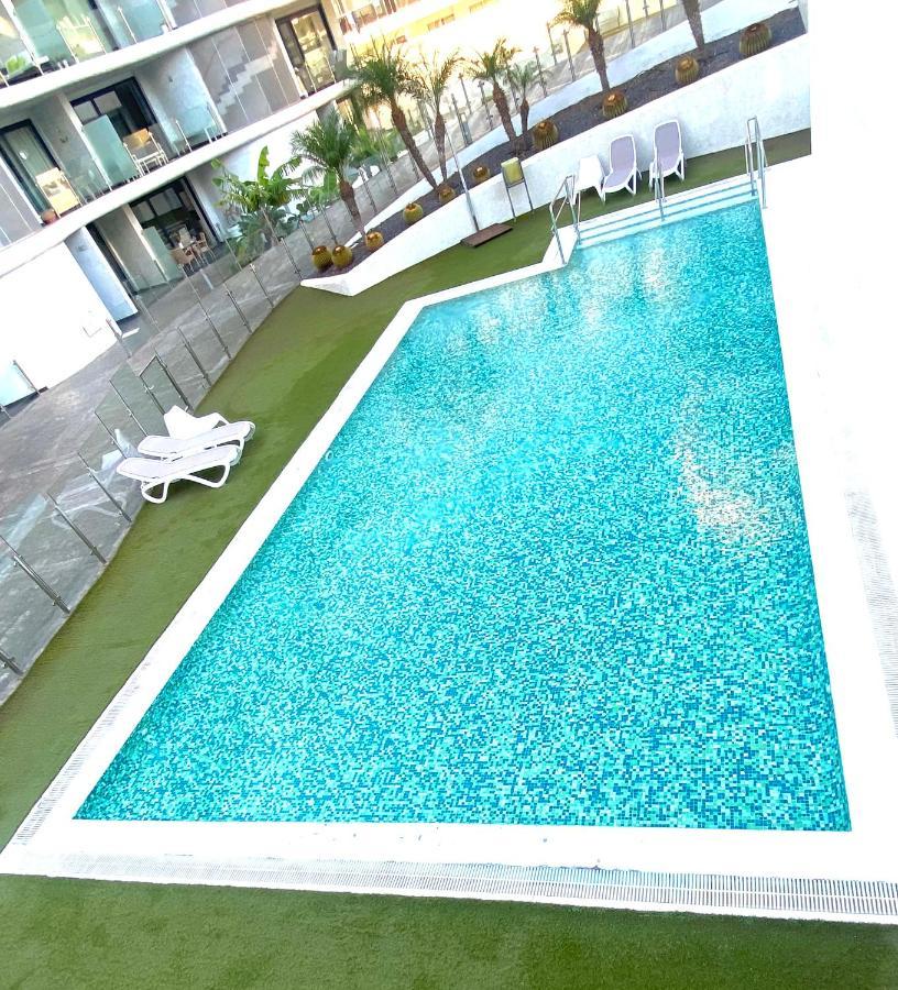 Tenerife Sur Apartment Infinity Pool Palm-mar Exteriör bild